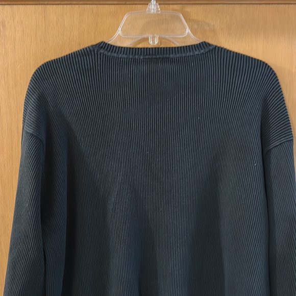 Polo Jeans Co Ralph Lauren Men’s Ribbed American Flag Thermal Top Black Size XL - Picture 9 of 10